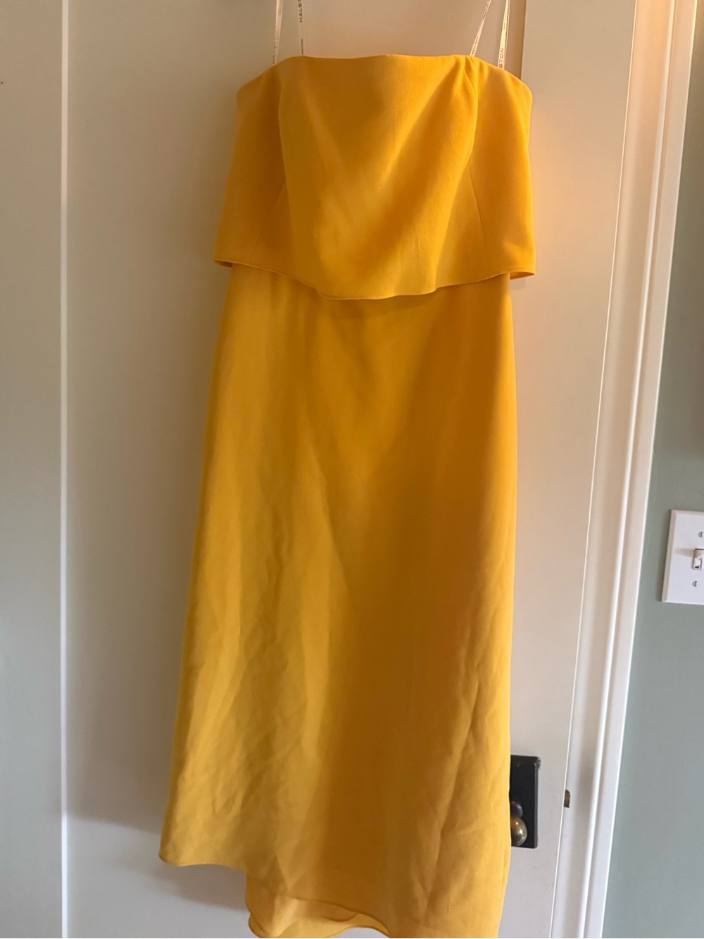 Halston Heritage Yellow Dress